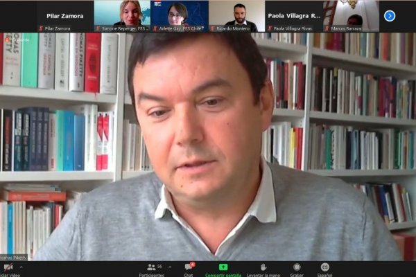 Derecho de propiedad, sistema tributario y "supervisión democrática" del Banco Central: los temas que abordó Piketty con un grupo de convencionales constituyentes