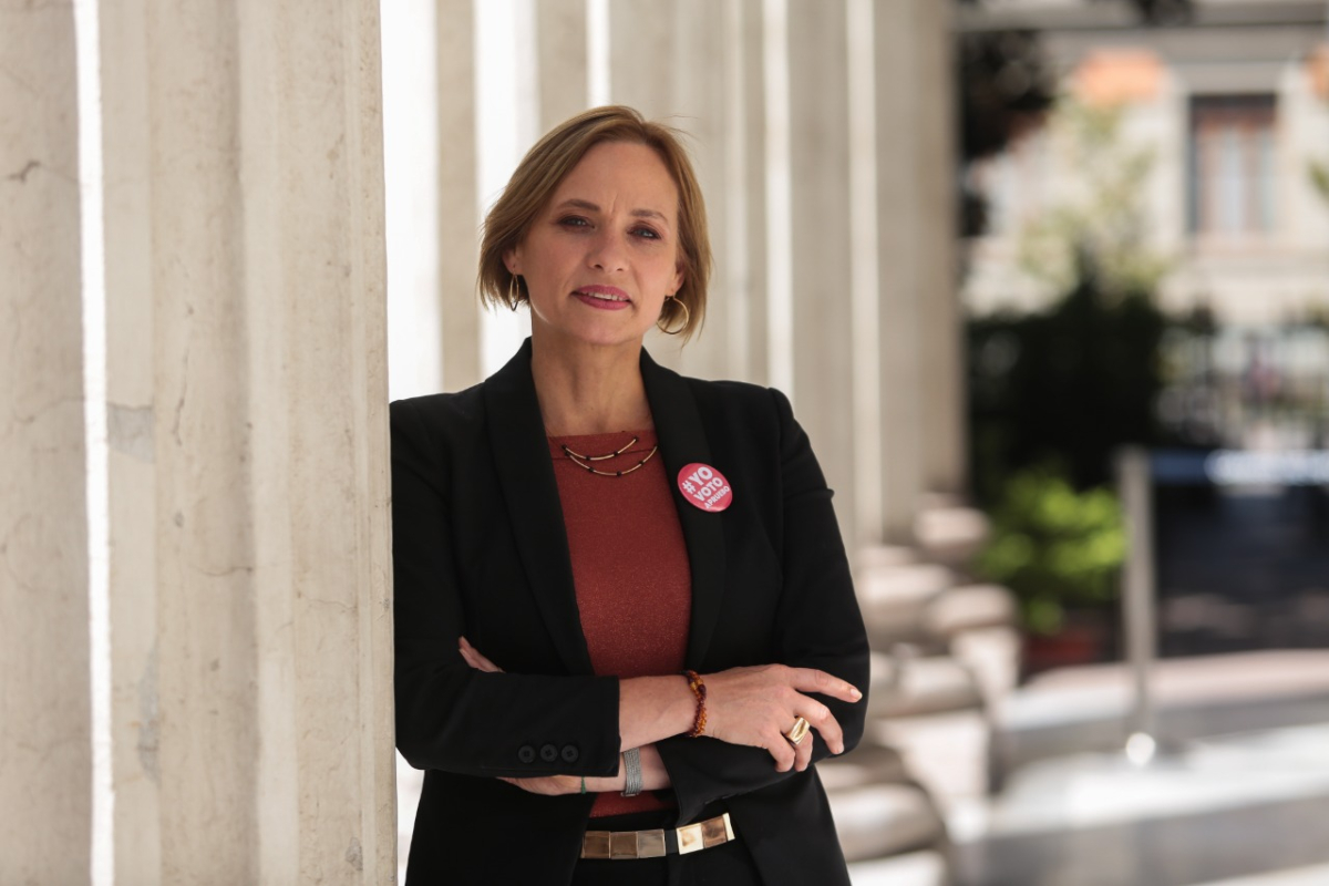 <p>Carolina Goic: “Hay una fractura profunda en la DC”</p>