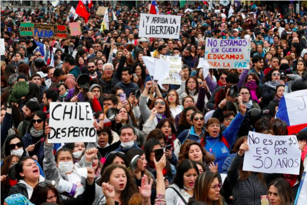 <p>Percepción de desigualdad en Chile está entre las más altas de los países de la OCDE</p>