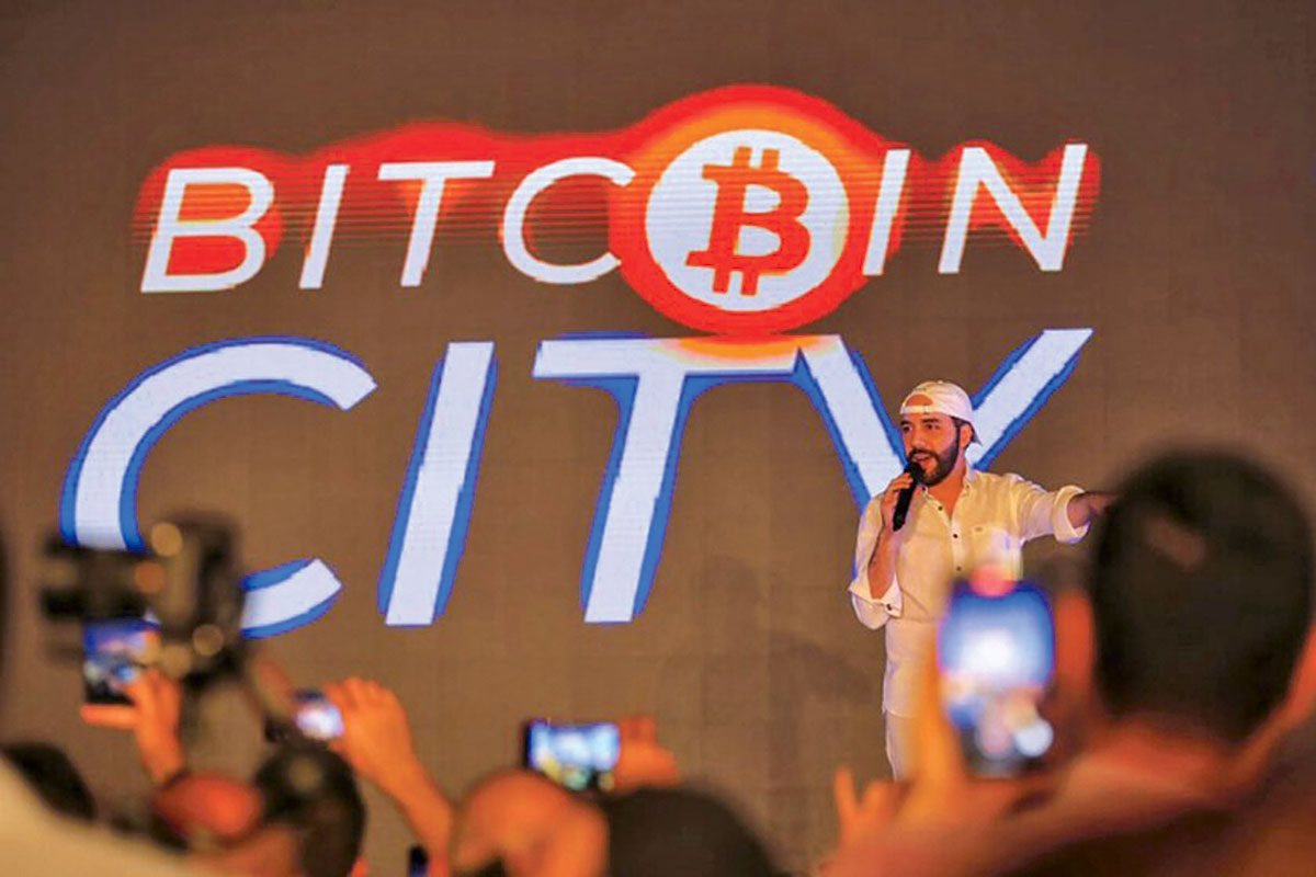 <p>"Bitcoin City", la metrópolis "cripto" diseñada por Nayib Bukele</p>