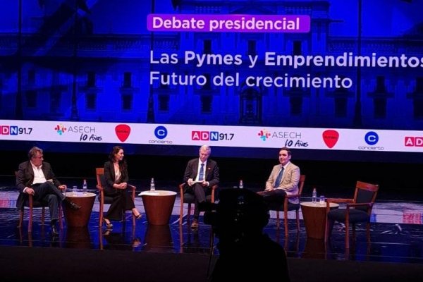 Debate Asech estuvo marcado por ausencia de Boric y sin nuevos anuncios de Kast para PYME