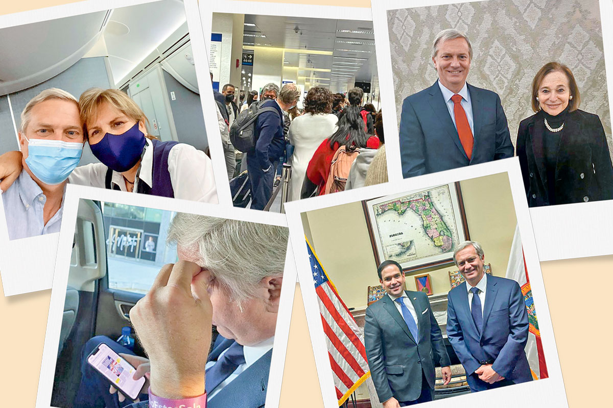 <p>Así fue la bitácora del viaje de José Antonio Kast a Estados Unidos</p>