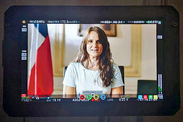 Andrea Repetto aparecerá en la franja de Boric este jueves