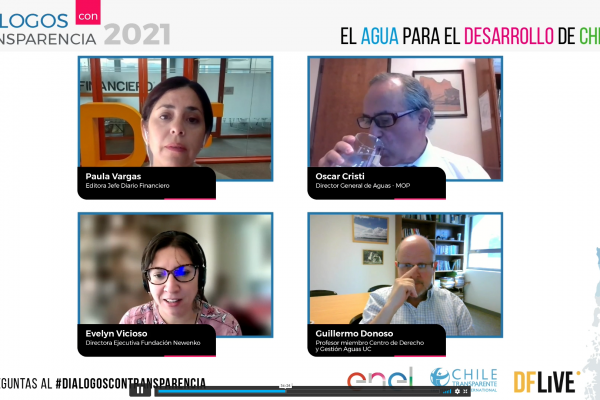 Diálogos con Transparencia: "Agua para el desarrollo de Chile"