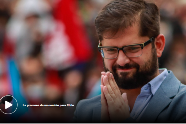 La mirada de la prensa mundial a la victoria de Boric