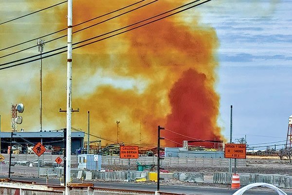 Enaex sufre nuevamente incidente en planta de Calama