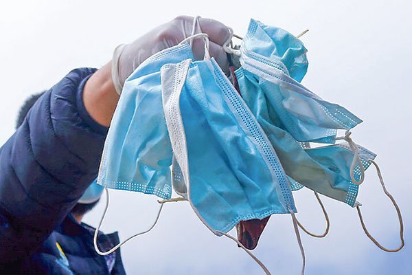 Tres innovaciones que buscan el reciclaje y revalorización de mascarillas desechables