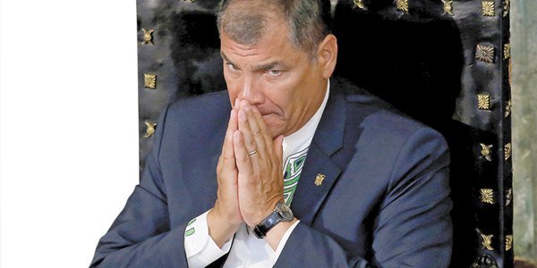 <p>Justicia de Ecuador abre una nueva investigación contra el expresidente Rafael Correa por malversación</p>