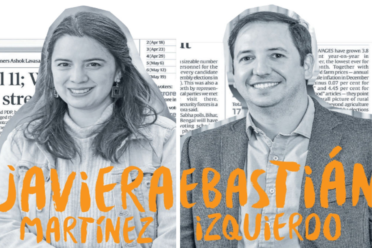 <p>Javiera Martínez y Sebastián Izquierdo analizan la elección de la nueva mesa directiva de la Convención</p>