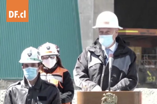 <p>Ahora en DF | Piñera inaugura Proyecto Traspaso Codelco Andina</p>
