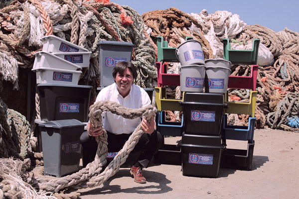 Atando Cabos crea software para llevar la trazabilidad del reciclaje de residuos de la pesca y acuicultura