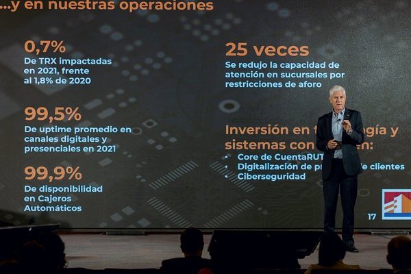 <p>El presidente de BancoEstado, Ricardo De Tezanos Pinto. </p>