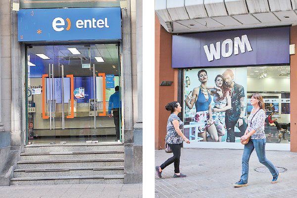 Pelea por el espectro entre Entel y WOM escala a tribunales