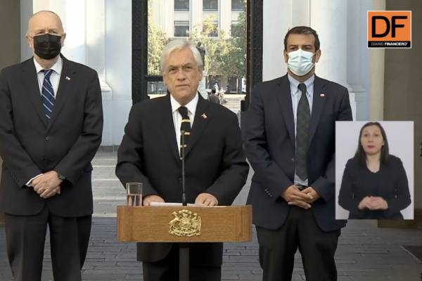 <p>Ahora en DF | Presidente Sebastián Piñera se refiere al estado de excepción en el norte del país</p>