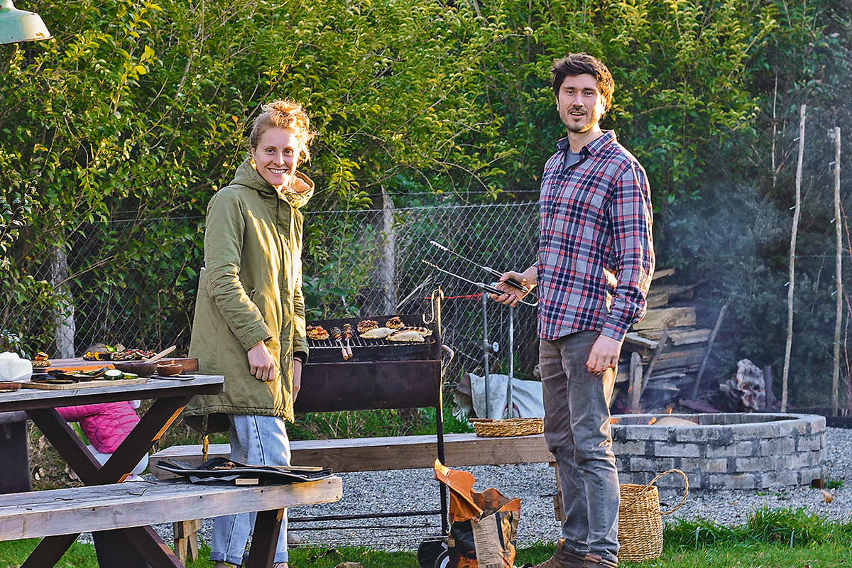 <p>¡Asado sin carne! Las recetas de un parrillero vegetariano </p>