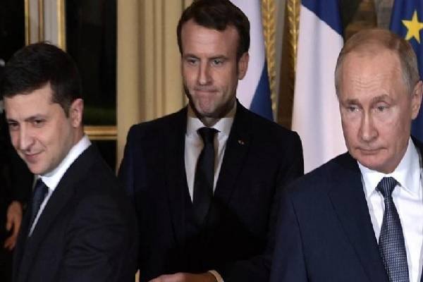 Macron y Putin acuerdan un esfuerzo de urgencia para restaurar el alto el fuego en el este de Ucrania