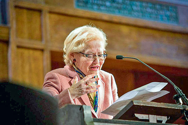 <p>Foto: Stephany Griffith-Jones, economista Chilena-Británica y Doctora de Cambridge.</p>