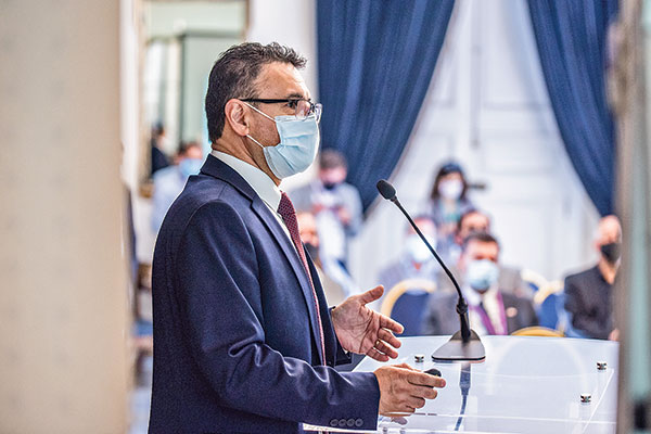 Flavio Salazar, ministro de Tecnología, Conocimiento e Innovación: “El rol de la ciencia es mucho más prioritario para nuestro gobierno”