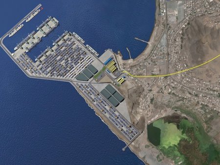 Construcción de megapuerto chino en Perú toma forma y pone presión a terminales chilenos