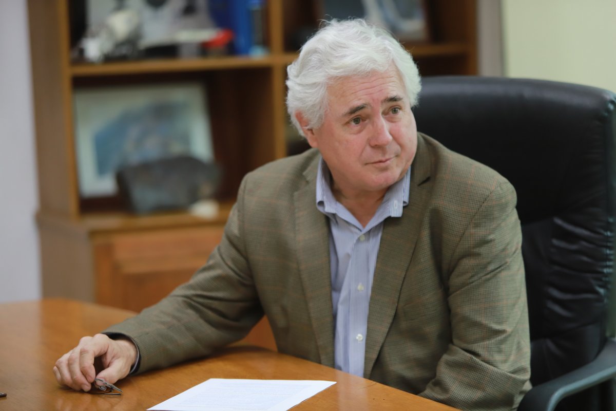 <p>Raúl Bezanilla, presidente de Besalco. Foto: Julio Castro</p>