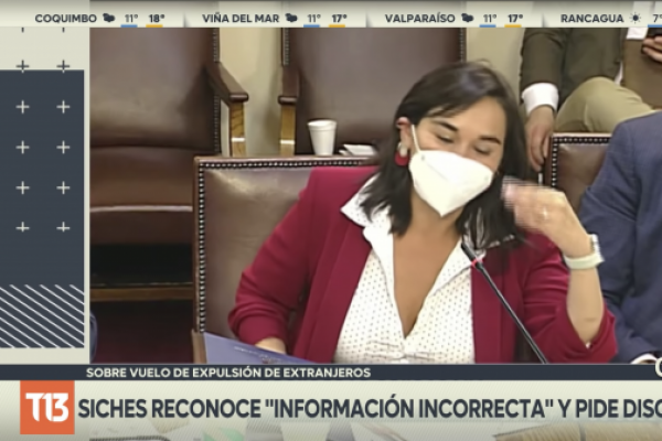 <p>Ahora en DF | Ministra Siches se retracta y asegura haber emitido "información incorrecta" respecto a expulsión de migrantes</p>