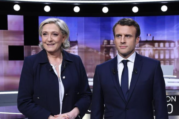 <p>Macron se enfrentará a Le Pen en la segunda vuelta para la presidencia francesa</p>