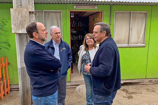 Las reflexiones de Antonio Errázuriz sobre la crisis de vivienda tras el encuentro en La Chimba con Felipe Berríos