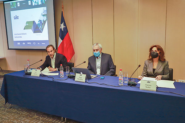 CAP define plan de inversiones para este año en torno a US$ 600 millones