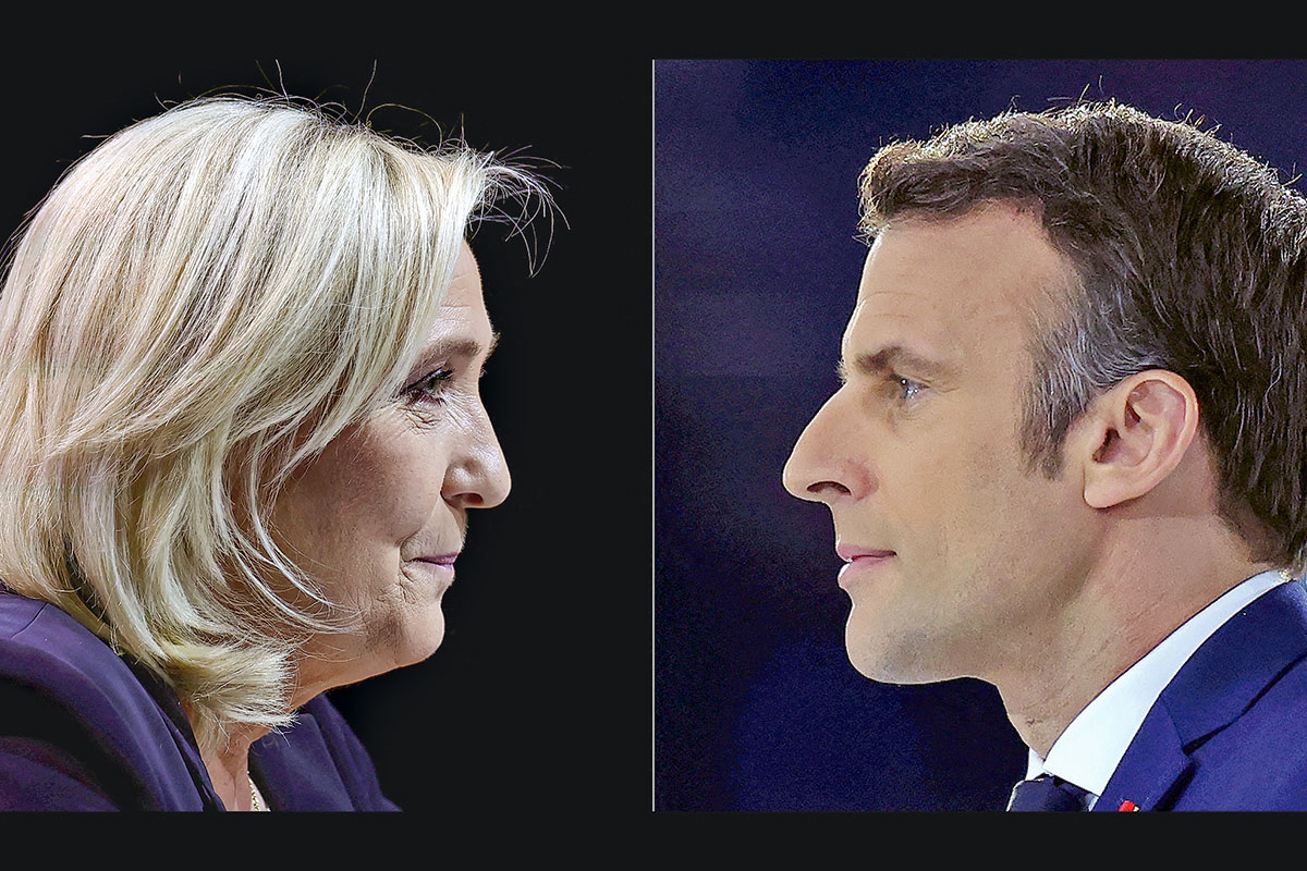 <p>Le Pen vs Macron: últimos sondeos para las elecciones presidenciales francesas</p>