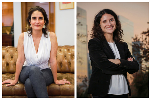 <p>María José Zaldívar y Ana María Montoya.</p>