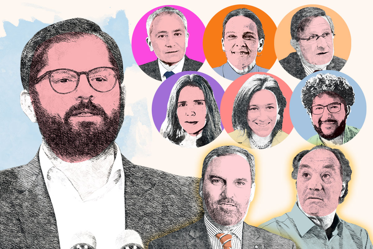 <p>Los puentes de La Moneda para acercar a Boric y los empresarios </p>