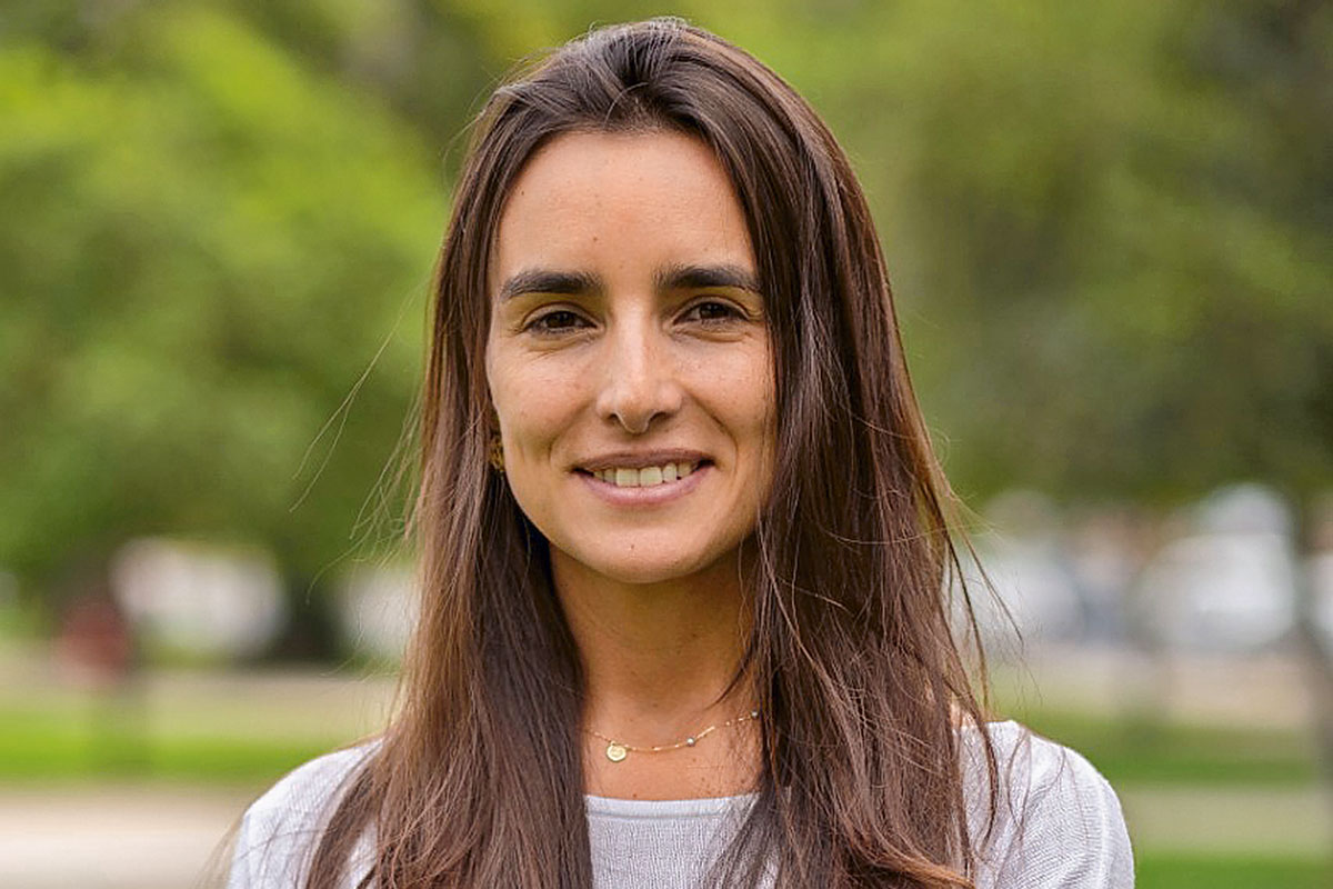 <p>María Ignacia Patillo, la única chilena presente en la celebración de la DKMS por las 100 mil donaciones realizadas a pacientes con cáncer de sangre en el mundo</p>