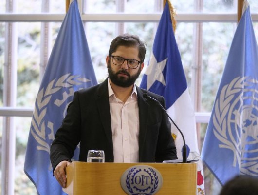 Boric señala que el éxito de su mandato se medirá si logra aprobar la reforma de pensiones