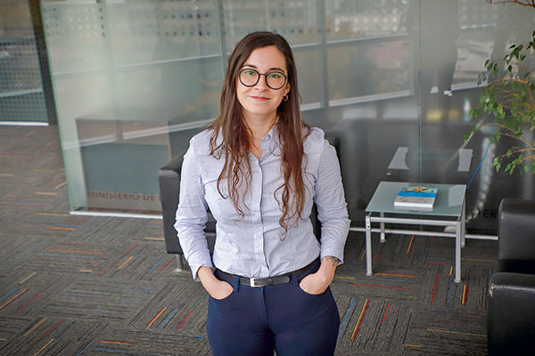 <p>Javiera Petersen, Subsecretaria de Economía y Empresas de Menor Tamaño. Foto: Julio Castro</p>