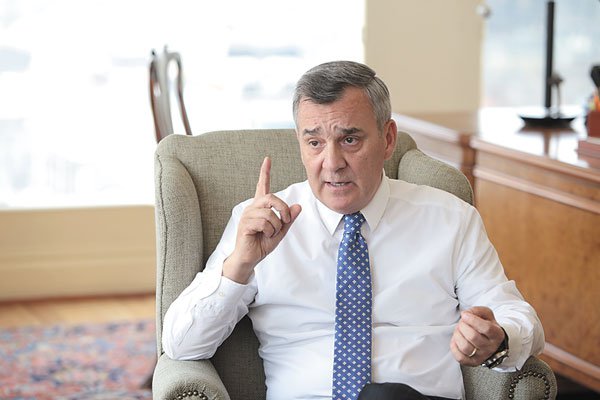 <p>El presidente de Banco Santander Chile, Claudio Melandri.</p>