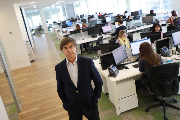 <p>El CEO de la corredora Gallagher Chile, Lionel Soffia. Foto: Julio Castro</p>
