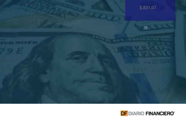 $831,07 fue el cierre del dólar en una jornada casi sin variación