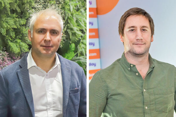 <p>Ricardo Alonso, exgerente de marketplace en falabella.com. Domingo Lama, gerente Regional Sell-In Falabella.com. Foto: Archivo</p>