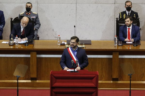 Presidente Gabriel Boric, y su primera cuenta pública.
