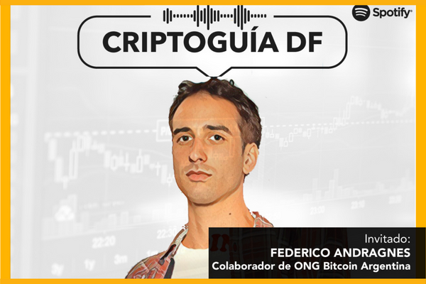 <p>Federico Andragnes, colaborador de la ONG Bitcoin Argentina.</p>