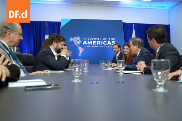 <p>Ahora en DF | Así fue la reunión bilateral entre el presidente Boric y su par de Panamá, Laurentino Cortizo</p>