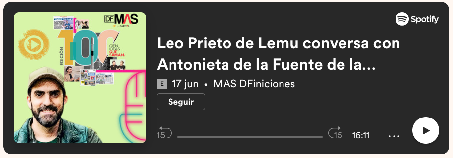 <p>Leo Prieto de Lemu conversa con Antonieta de la Fuente de la descentralización y desintermediación</p>
