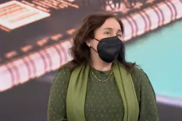 <p>Ahora en DF | Ministra Yarza y ​​adelanto de vacaciones: "La decisión que tomamos es extraordinaria"</p>