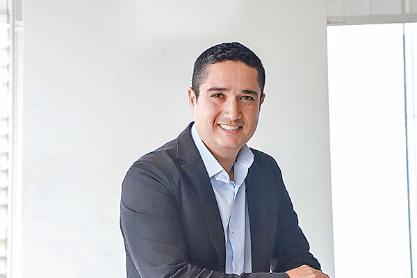 <p>El CEO de Creditú, David Muñoz. Foto: Julio Castro</p>
