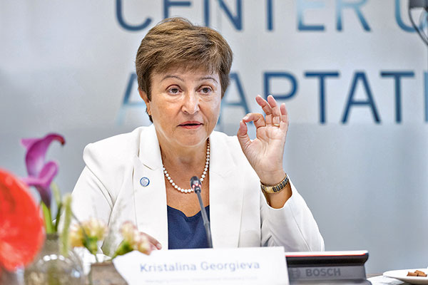 <p>Kristalina Georgieva, directora Gerente del Fondo Monetario Internacional (FMI). Foto: Bloomberg</p>