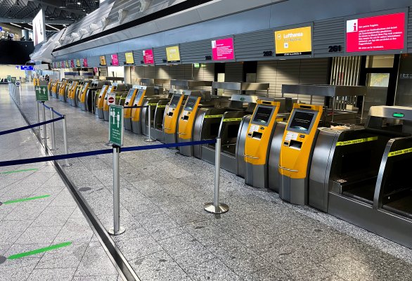 <p>Lufthansa cancela más de 1.000 vuelos desde Frankfurt y Munich por huelga de personal de tierra</p>