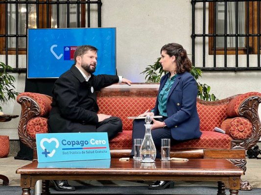 <p>Boric defiende fondo colectivo de reforma previsional: “Cuando todo el mundo se tiene que rascar con sus propias uñas, la cosa no funciona”</p>
