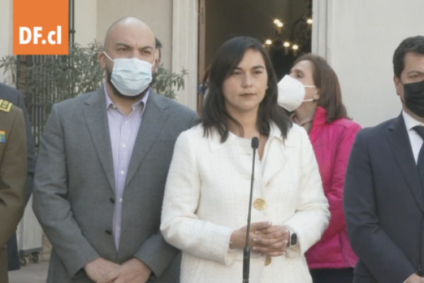 <p>Ahora en DF | Ministra Siches informa que hoy en la tarde se anunciará si se extiende el Estado de Excepción a la región de Los Ríos</p>