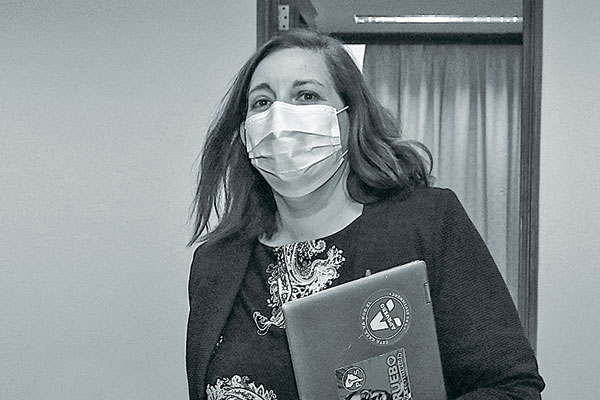 <p>Paulina Vodanovic, presidenta del PS. Foto: Agencia Uno </p>