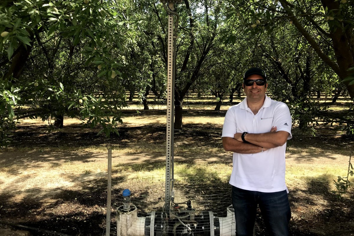 <p>El CEO de Wiseconn en EEUU, Guillermo Valenzuela.</p>